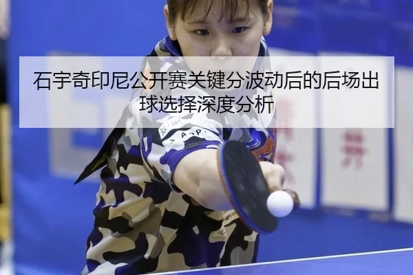 石宇奇印尼公开赛关键分波动后的后场出球选择深度分析